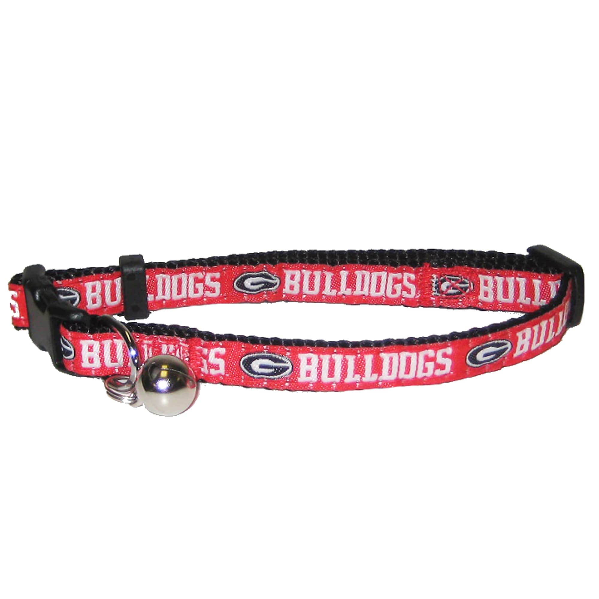 Pets First Collegiate Pet Accessories Cat Collar Georgia Bulldogs One Size