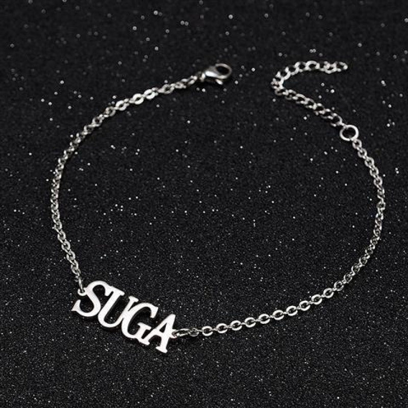 Accesorios Pulsera de Acero Inoxidable BTS (Jungkook, V, Jimin)