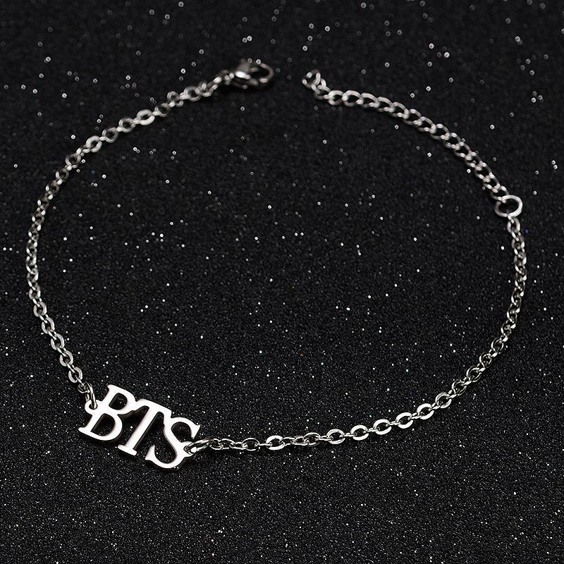 Accesorios Pulsera de Acero Inoxidable BTS (Jungkook, V, Jimin)