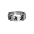 Anillo Giratorio de Acero Inoxidable para Descompresión y Chismes para Todos