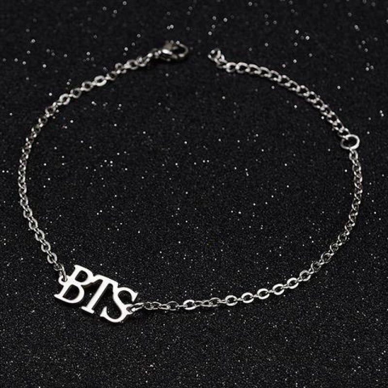 Accesorios Pulsera de Acero Inoxidable BTS (Jungkook, V, Jimin)