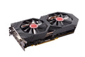 XFX Radeon RX 580 GTS XXX Edition 1386MHz OC+ 8GB GDDR5 Preparado para VR, BIOS Dual 3xDP HDMI DVI Tarjeta Gráfica AMD (RX-580P8DFD6) (Renovado)