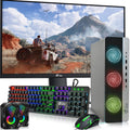 HP 800 G3 RGB Gaming PC Desktop – Intel Core i5 6th Gen 16GB DDR4 Ram 512GB SSD NVIDIA GeForce GT 1030 DDR5 24 Inch Monitor Windows 10 Pro – Computer Tower for PC Gamer (Renewed)
