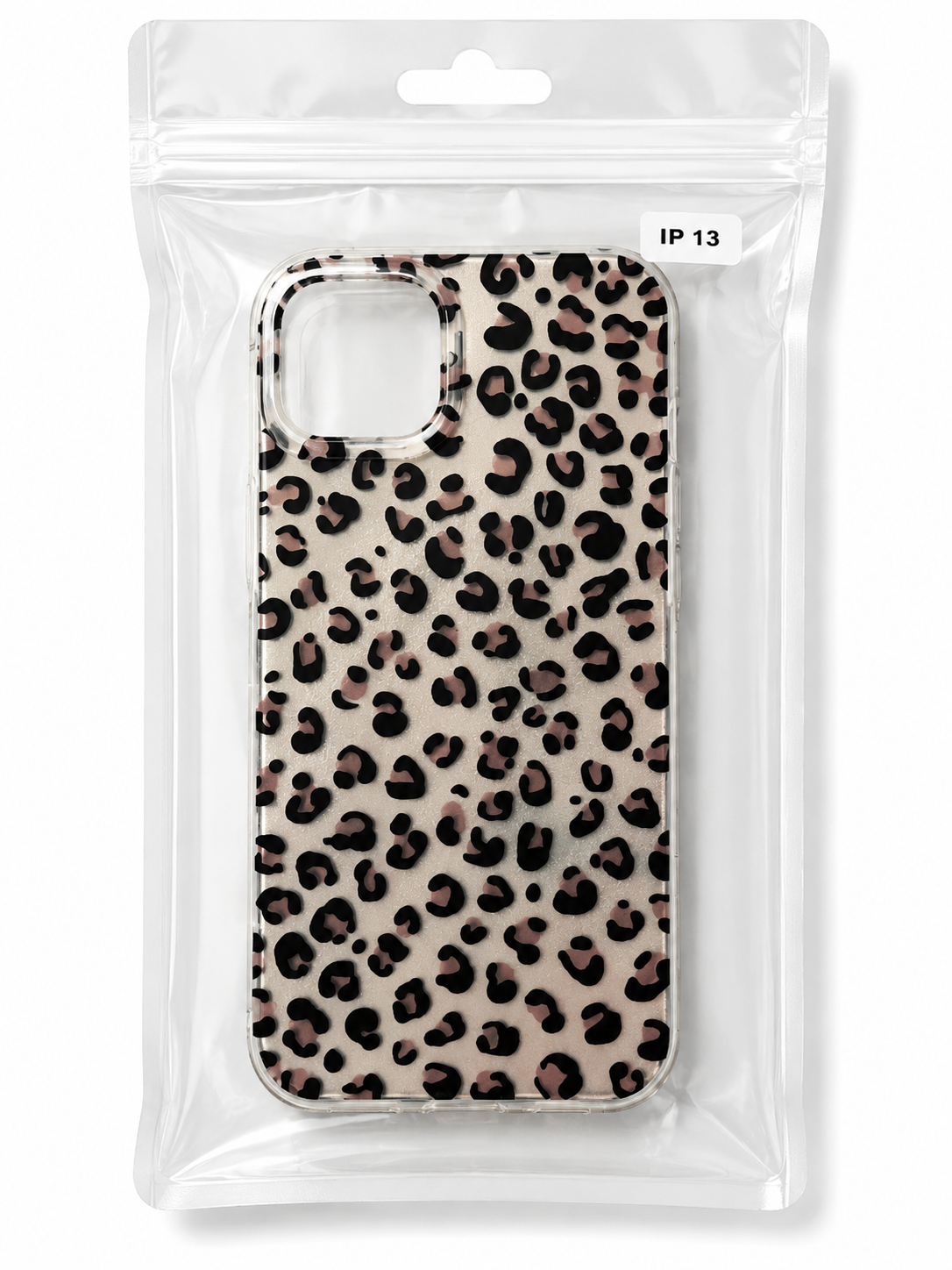 Funda IP 13 Animal Print Leopardo